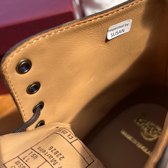 RARE NWT/Box Dr. Martens Pascal Olive & Dark Tan Camo+Abandon. England. US 10M - Picture 16 of 16